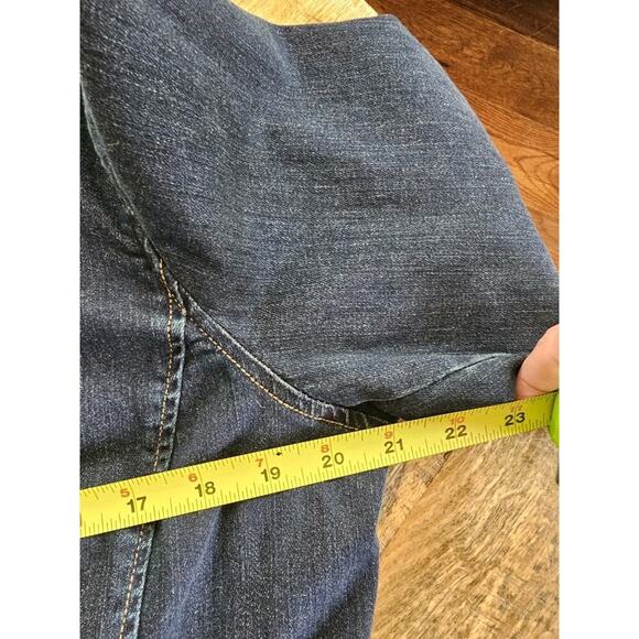 Ralph Lauren LRL Denim Jean Jacket Women's 12 Flared Sleeves Preppy Retro - Picture 7 of 11